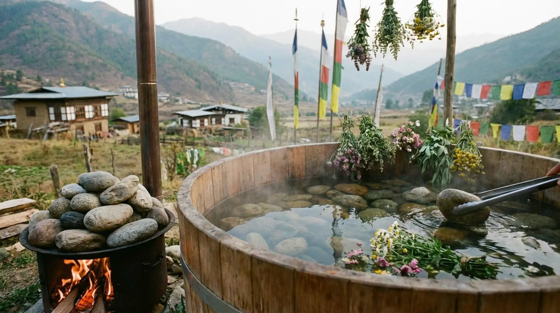 Tắm Đá Nóng Bhutan: 5 Điều Thú Vị Về Liệu Pháp Cổ