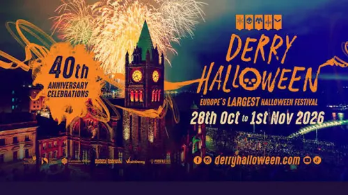 Derry Halloween 2026: 5 trải nghiệm không thể bỏ lỡ tại Anh 