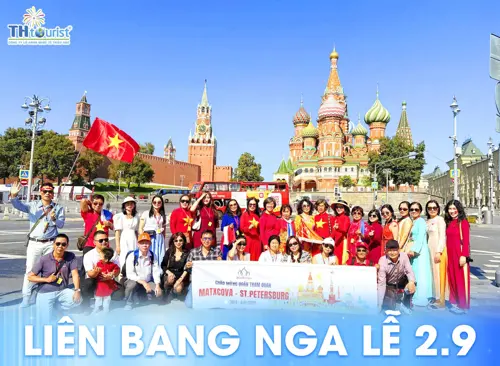 Hành Trình Khám Phá Liên Bang Nga Lễ 2/9