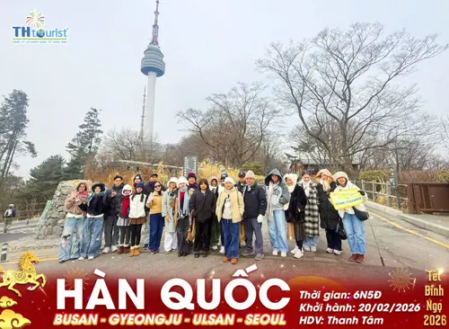 Hành Trình Du Lịch Khám Phá Hàn Quốc Tết 2026