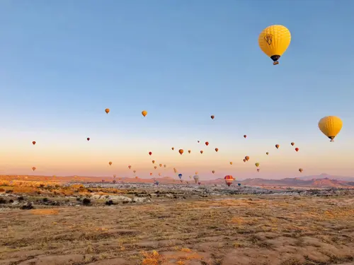 Trải nghiệm bay khinh khí cầu tại CAPPADOCIA - THỔ NHĨ KỲ