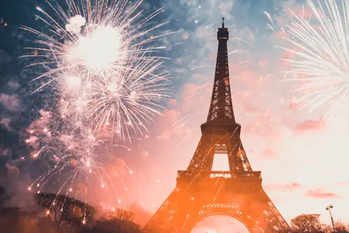 Giao thừa Paris 2025 – Ngắm pháo hoa Champs-Élysées & chào năm mới rực rỡ
