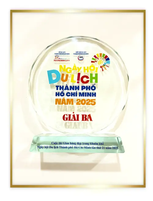 Triều Hảo Ghi Dấu Ấn Tại Ngày Hội Du Lịch Tp.hcm 2025 Với Thiết Kế Gian Hàng Sáng Tạo