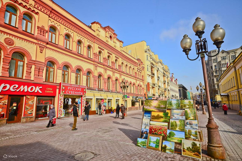 Phố cổ Arbat – Góc hoài cổ giữa lòng Moscow
